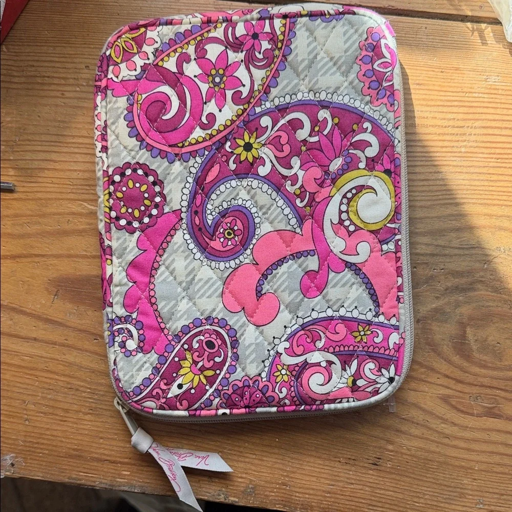 Vera Bradley Floral Quilted Tablet Sleeve 6”x 9”